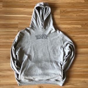 All Saints Men’s Logo Hoodie SIZE XL